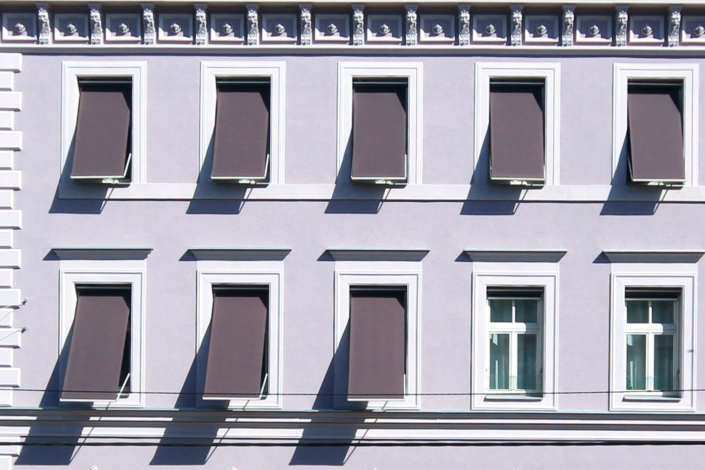 sanierte Gründerzeitfassade